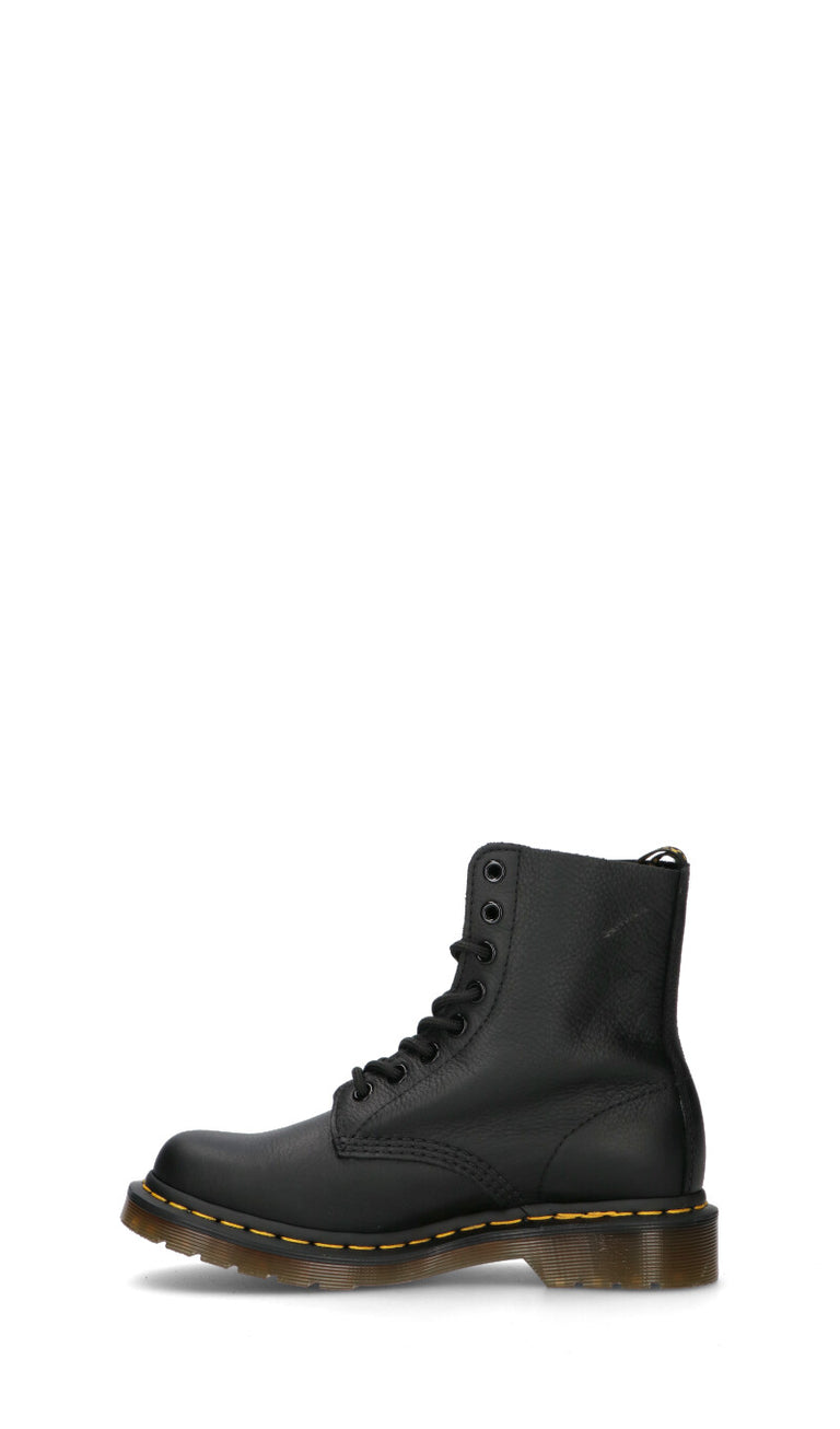 DR. MARTENS Anfibio donna nero in pelle