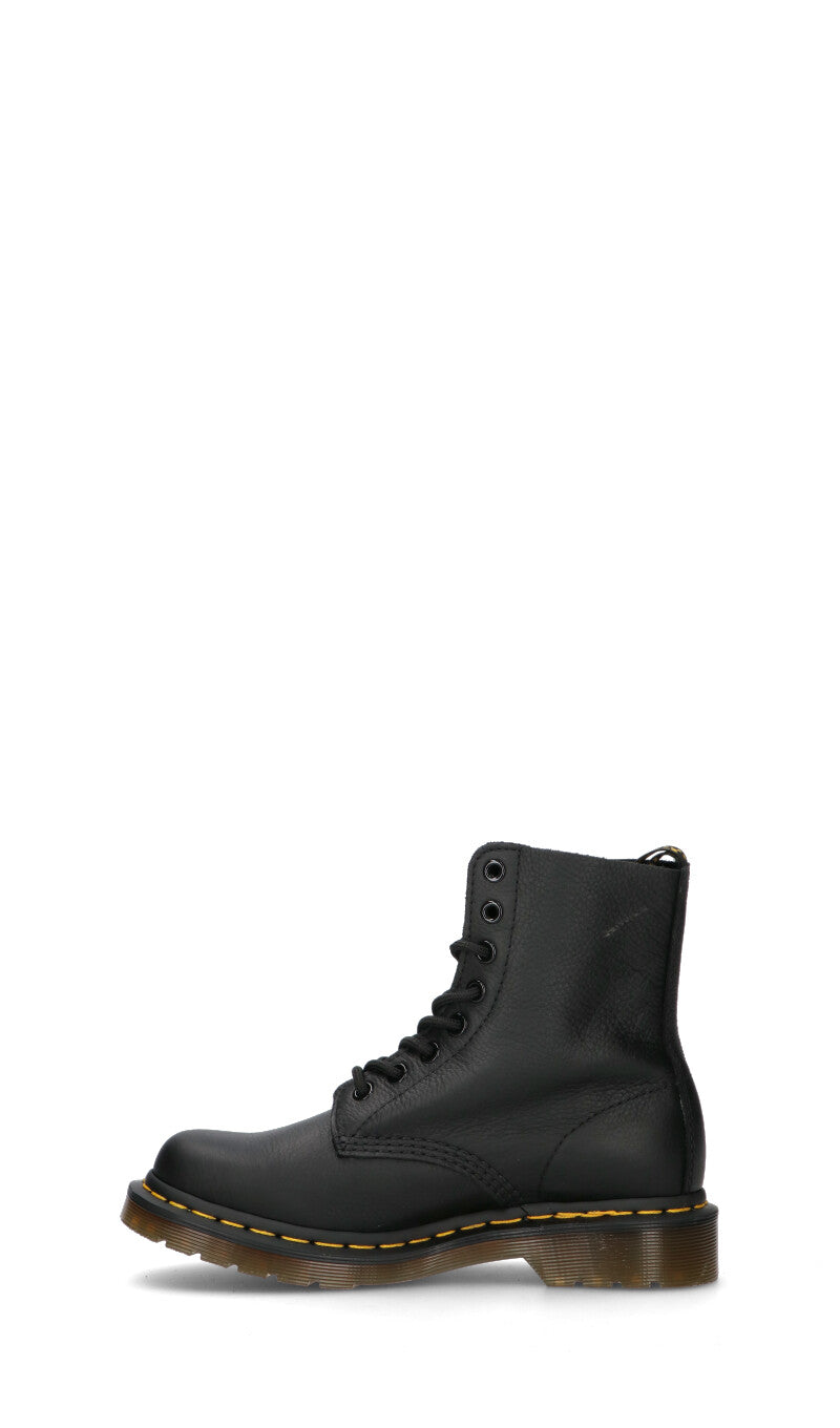 DR. MARTENS Anfibio donna nero in pelle