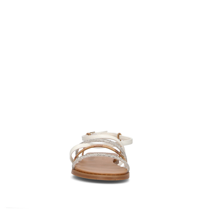 ALVIERO MARTINI Sandalo donna bianco/beige