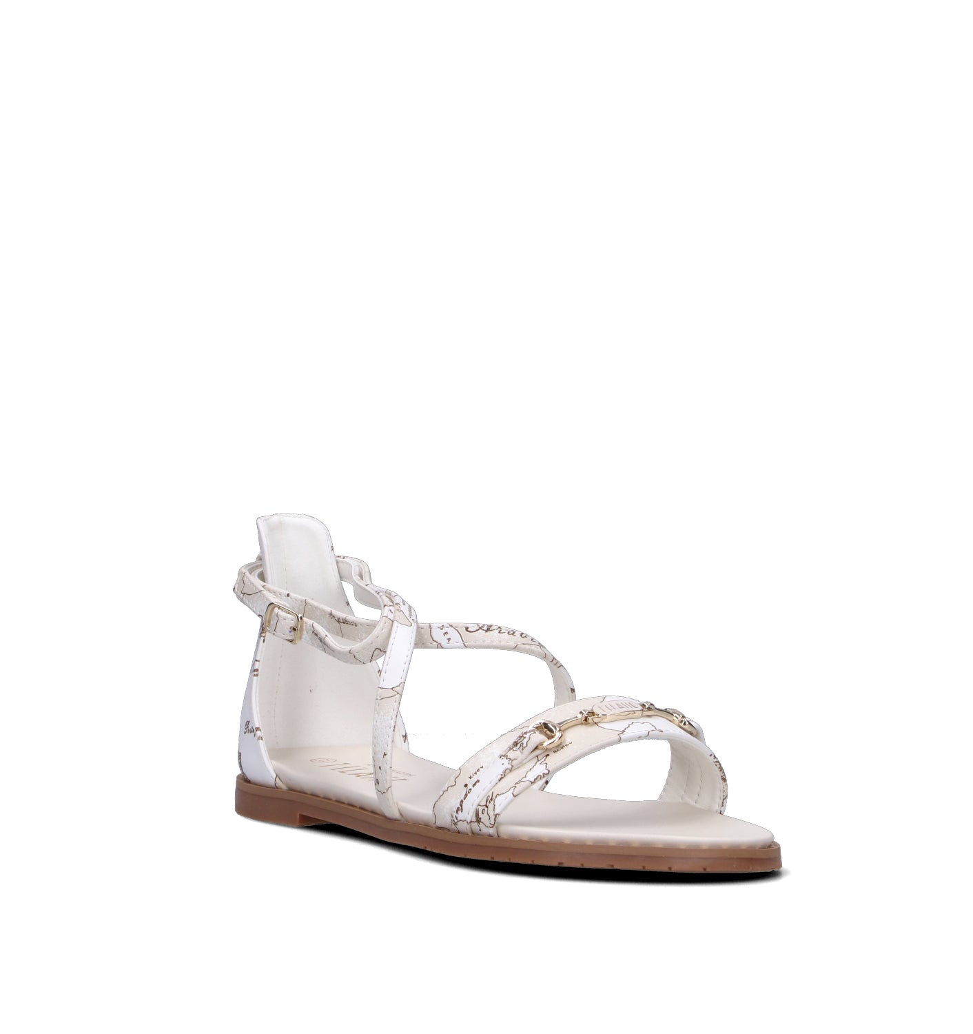ALVIERO MARTINI Sandalo donna bianco