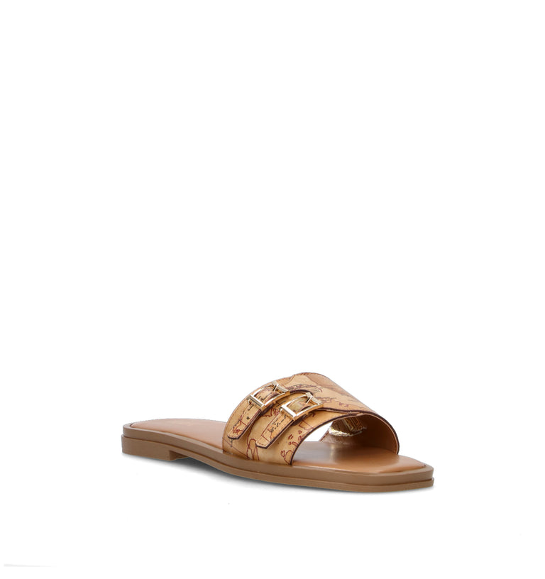 ALVIERO MARTINI Ciabatta donna cuoio