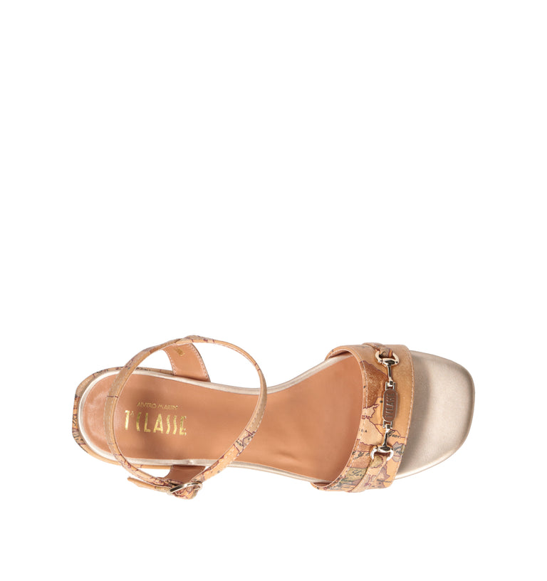 ALVIERO MARTINI Sandalo donna beige