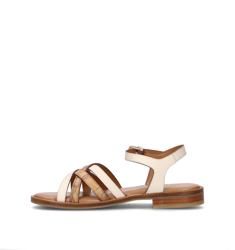 ALVIERO MARTINI Sandalo donna beige