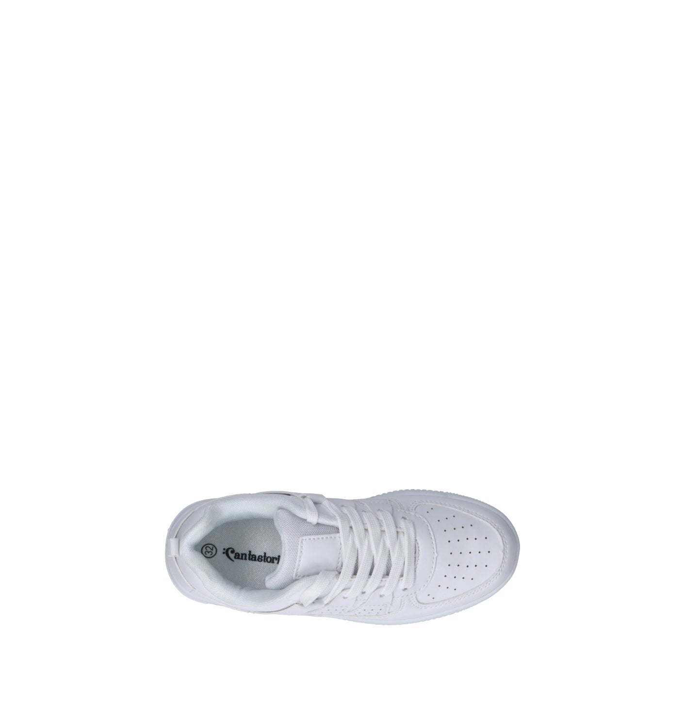 CANTASTORIE Sneaker bimba bianca
