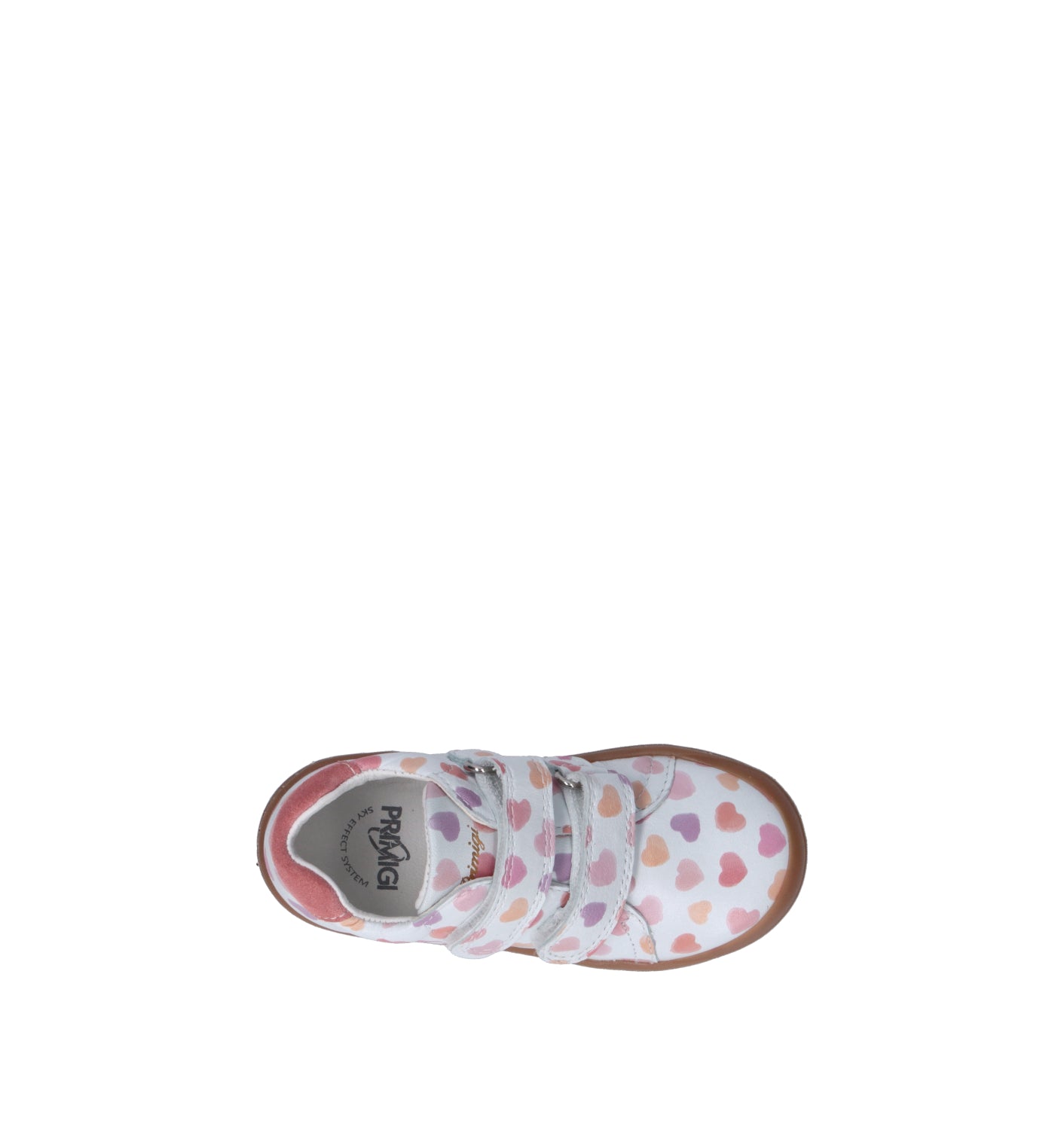 PRIMIGI Sneaker bimba bianca in pelle
