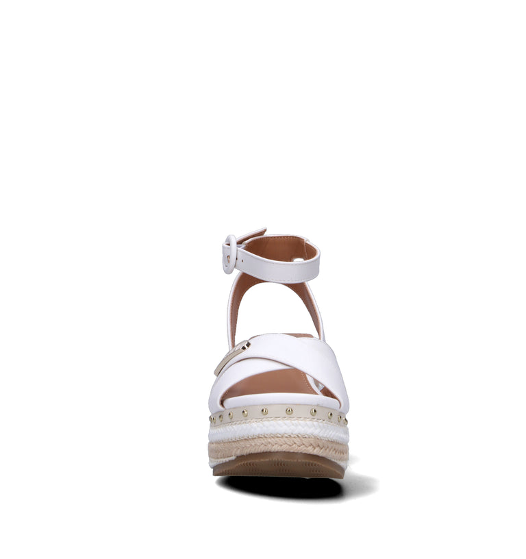 ALVIERO MARTINI Sandalo donna bianco