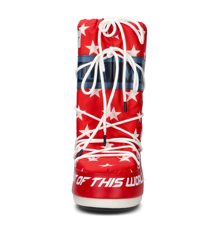 MOON BOOT ICON RETROBIKER Doposci uomo rosso