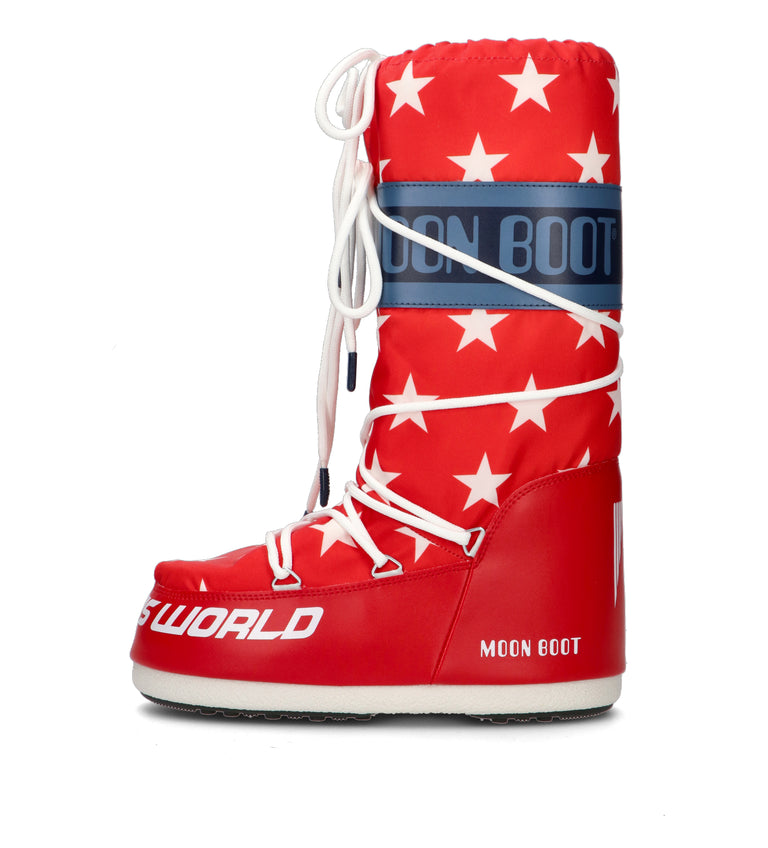 MOON BOOT ICON RETROBIKER Doposci uomo rosso