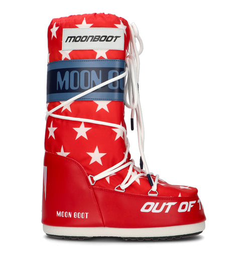 MOON BOOT ICON RETROBIKER Doposci uomo rosso