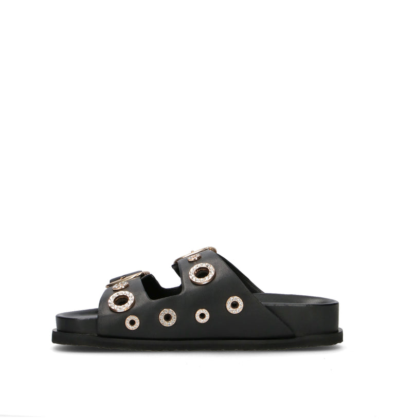 ALVIERO MARTINI Ciabatta donna nera