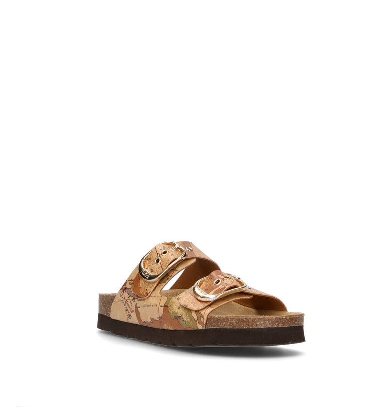 ALVIERO MARTINI Ciabatta donna beige