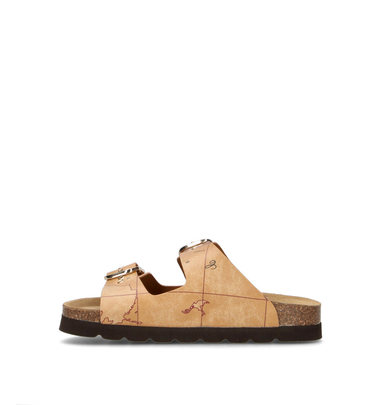 ALVIERO MARTINI Ciabatta donna beige