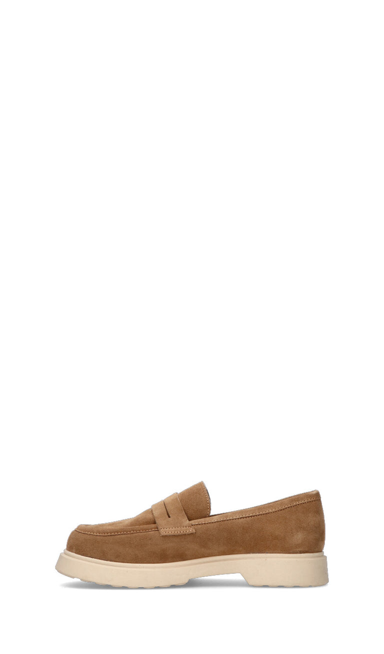 VARIOPINTO Mocassino donna beige in suede