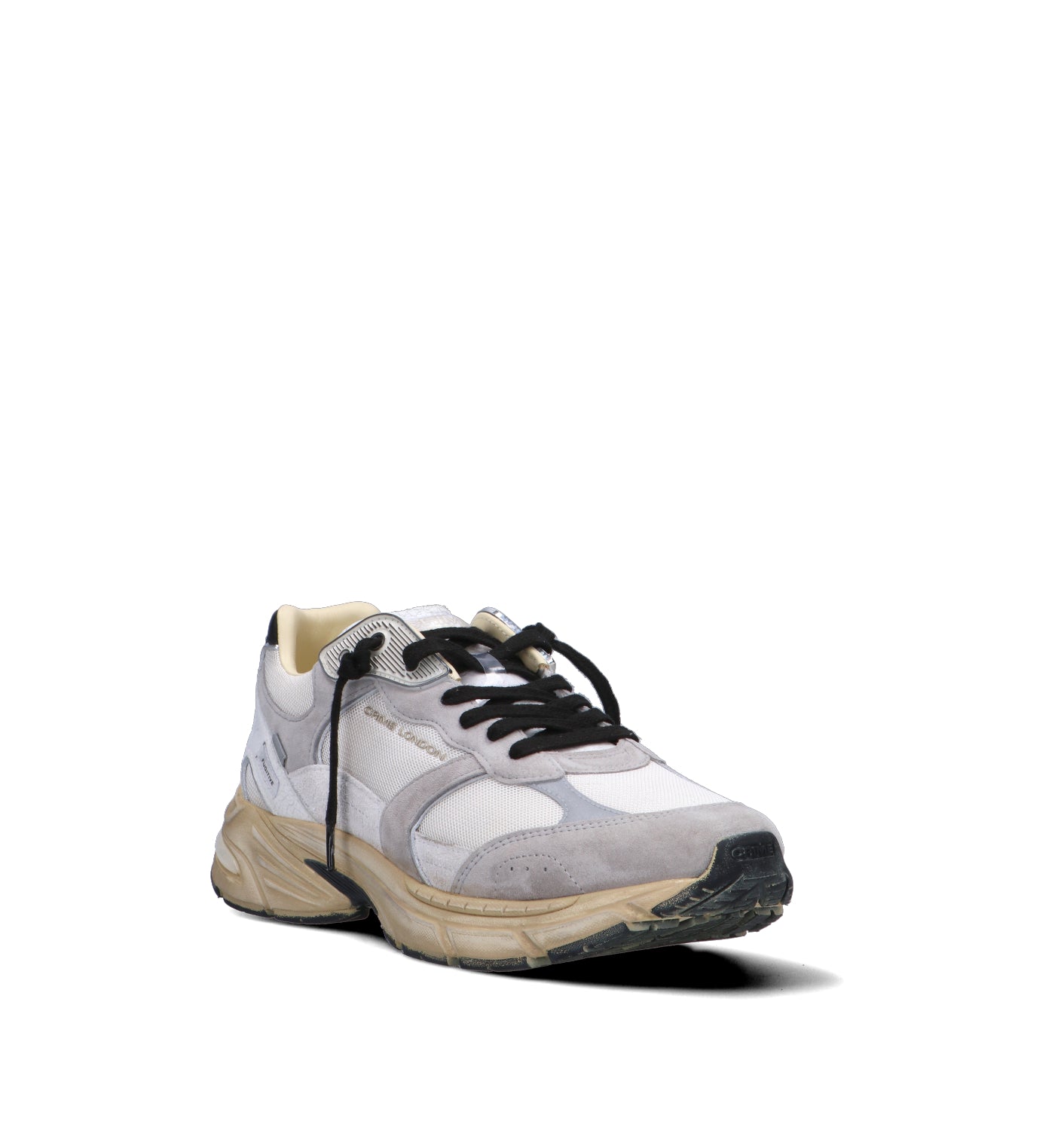 CRIME Sneaker uomo grigia