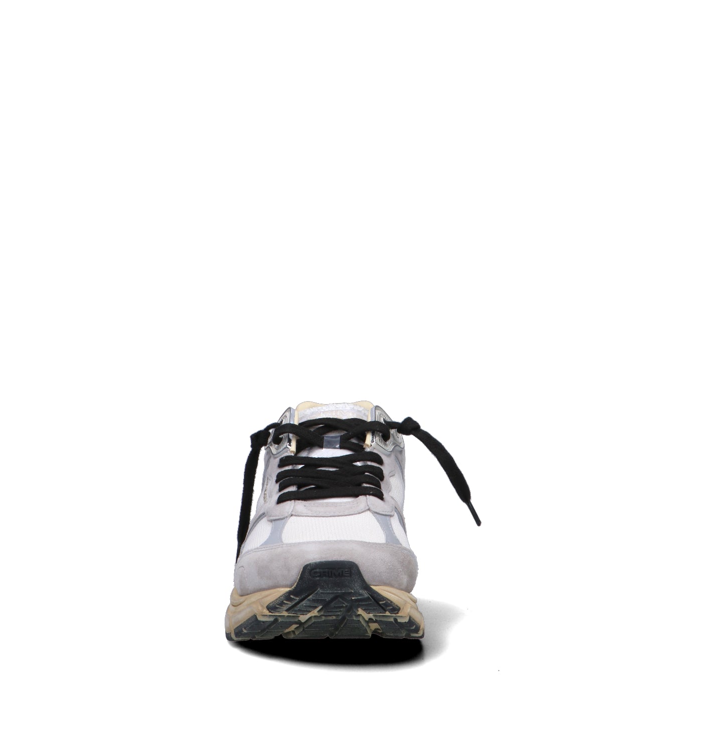 CRIME Sneaker uomo grigia