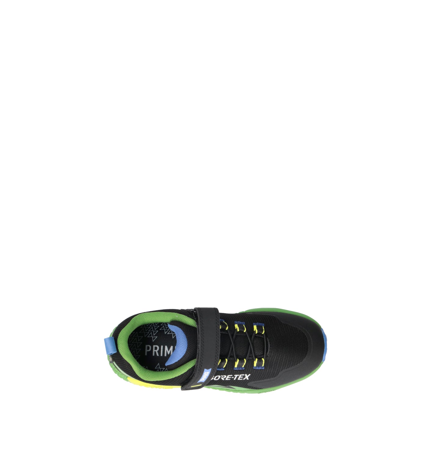 PRIMIGI Sneaker bimbo nera/verde in gore-tex