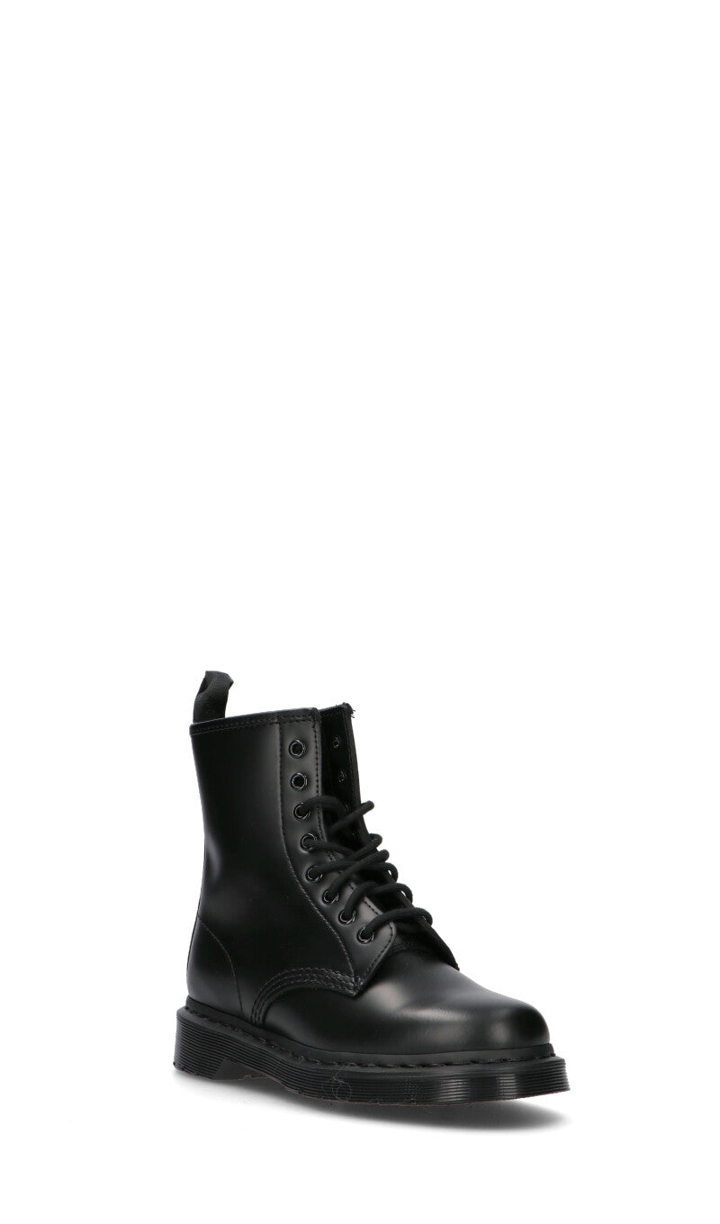 DR. MARTENS Anfibio donna nero in pelle