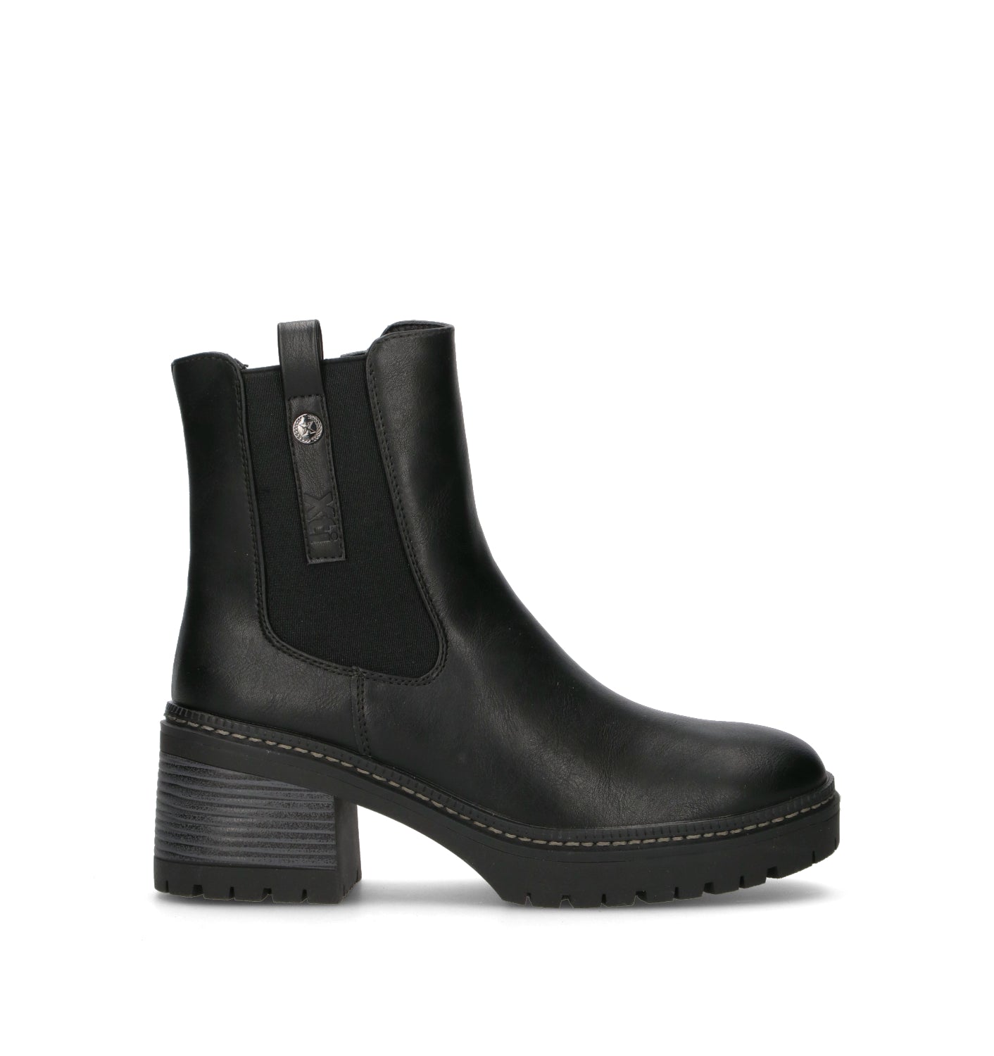 XTI FOOTWEAR Tronchetto donna nero