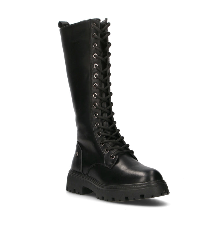 XTI FOOTWEAR Anfibio donna nero