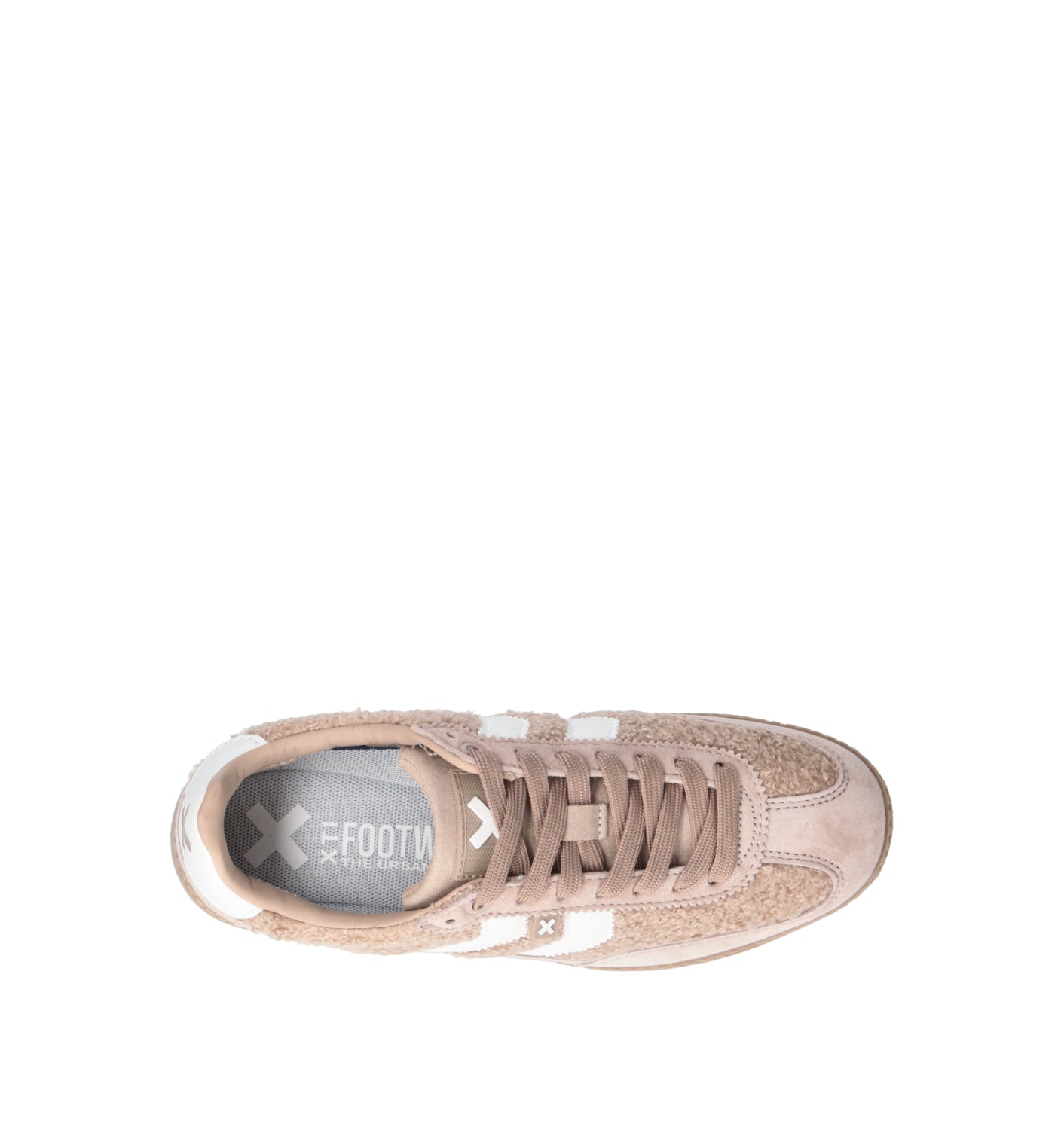 Scarpe Donna Xti 144586 In Pelle Scamosciata Beige - Comfort E Suola Antiscivolo, Taglia 39