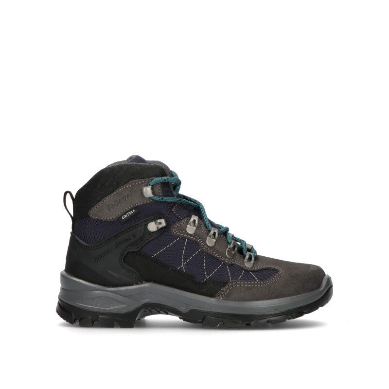 GRISPORT Scarpa trekking donna grigia/blu in pelle
