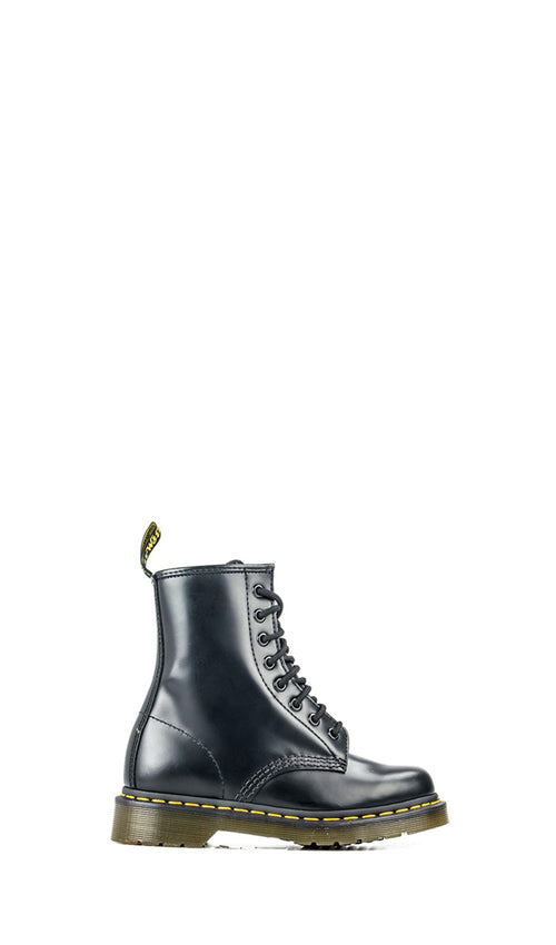 DR. MARTENS Anfibio donna nero in pelle