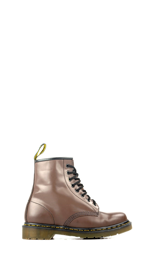 DR. MARTENS Anfibio donna marrone in pelle