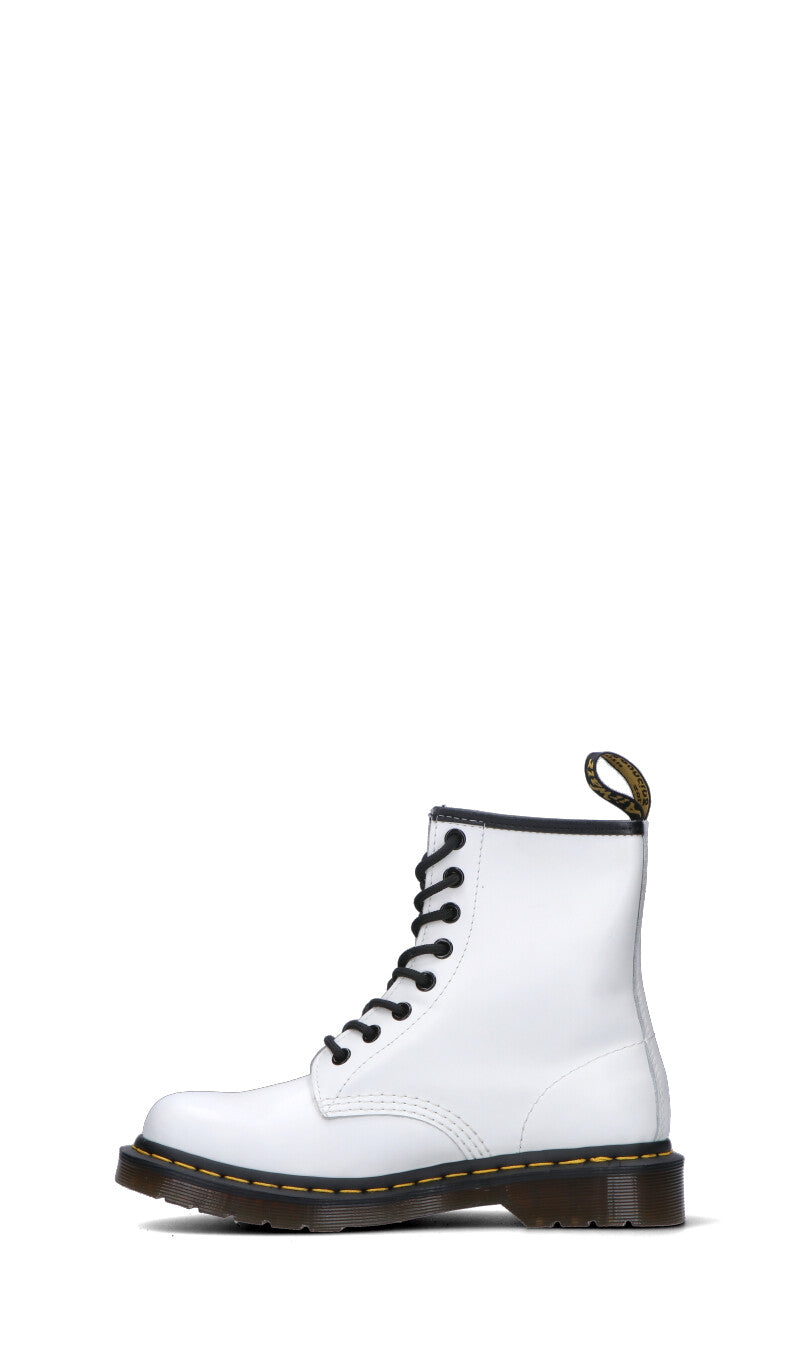 DR. MARTENES Anfibio donna bianco in pelle