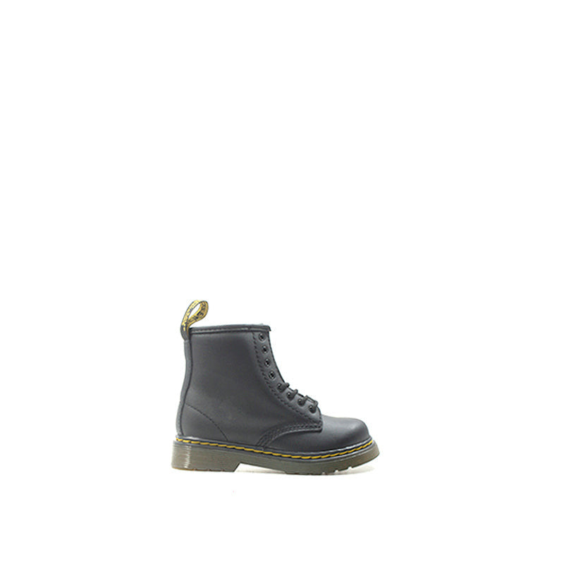 DR. MARTENS Anfibio bimbo/a nero in pelle