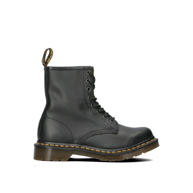 DR. MARTENS Anfibio donna nero in pelle