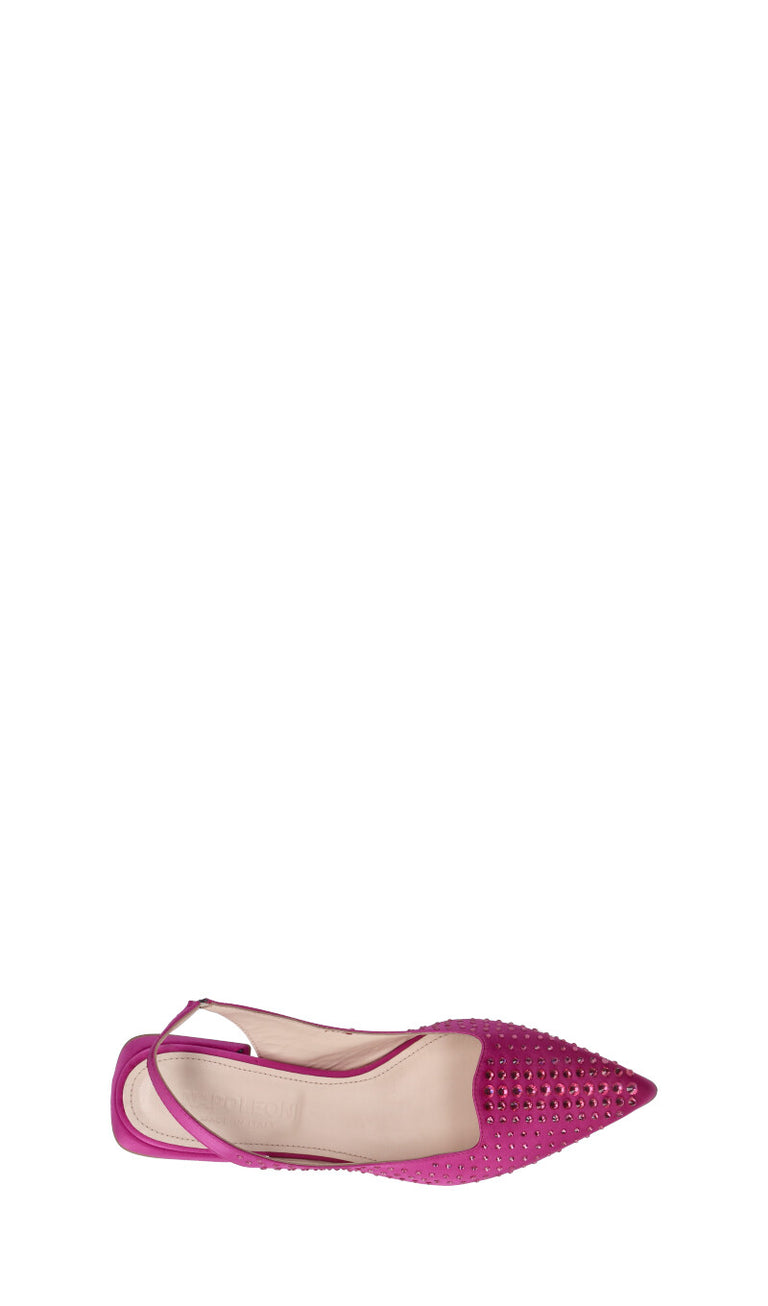 NAPOLEONI Slingback donna rosa in pelle