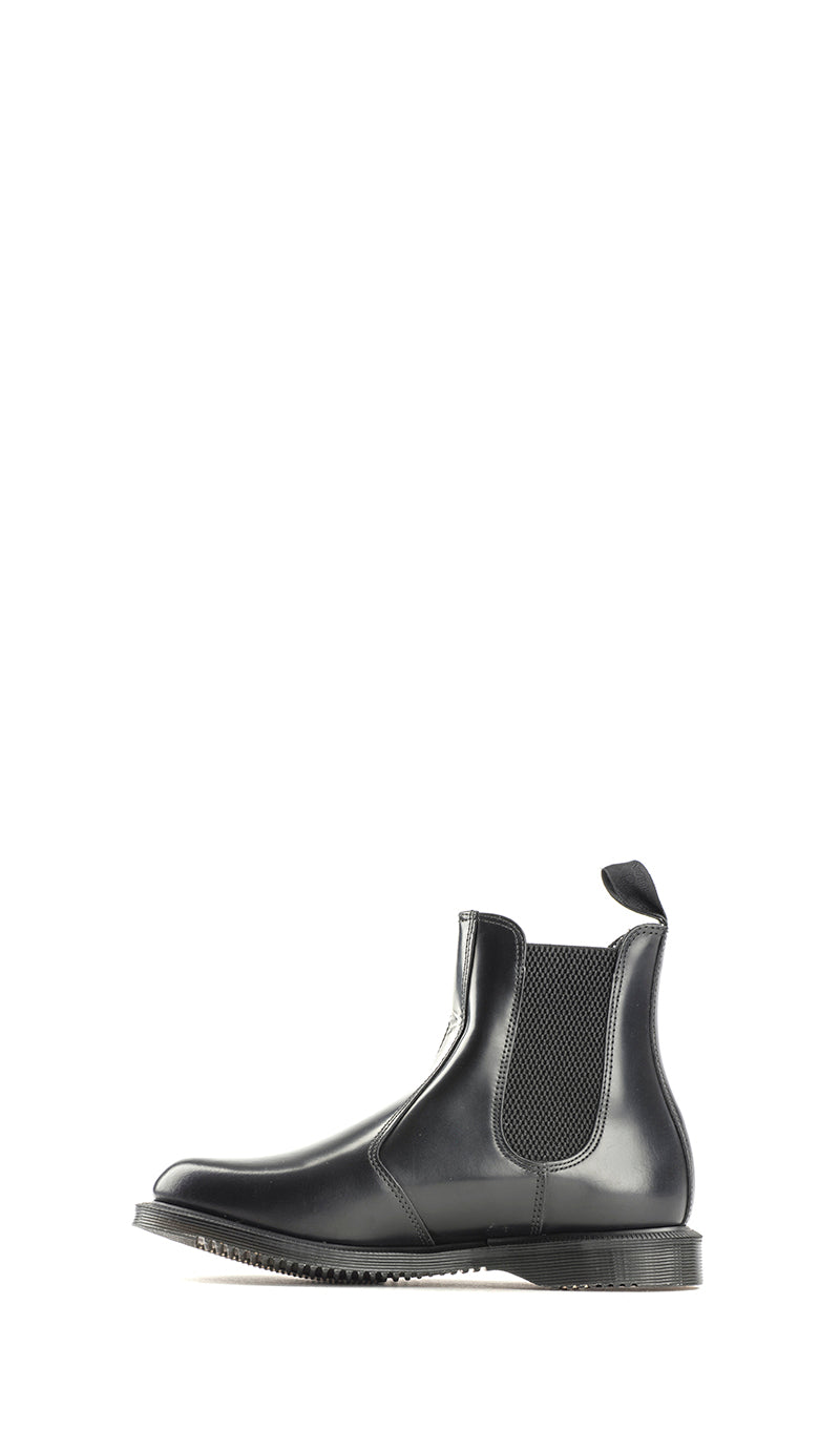 DR. MARTENS Beatles donna nero in pelle