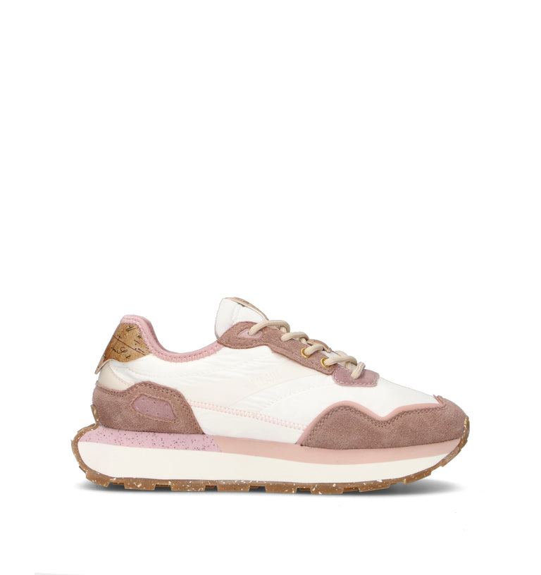 ALVIERO MARTINI Sneaker donna bianca/rosa