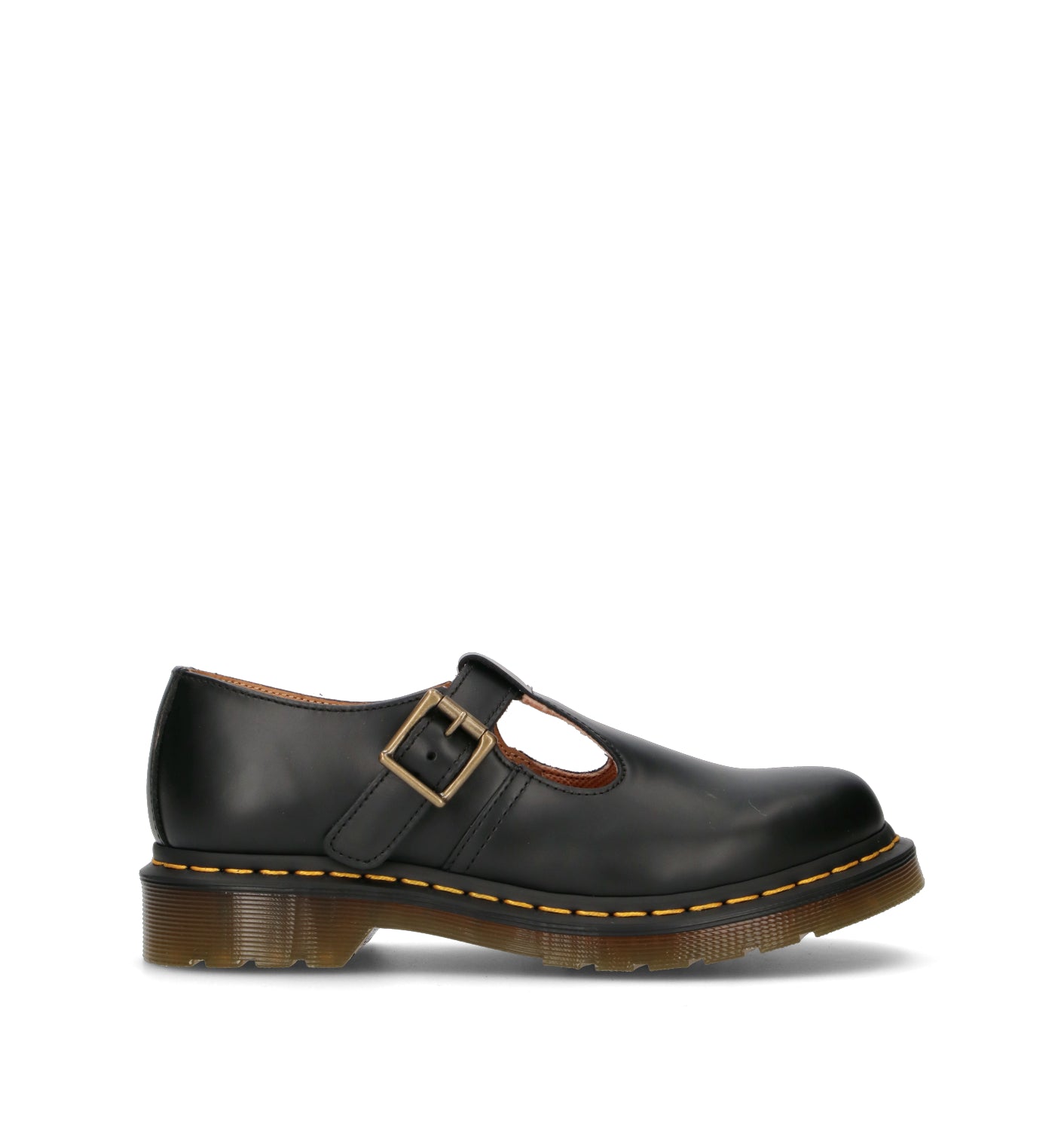 DR. MARTENS POLLEY Ballerina donna nera in pelle