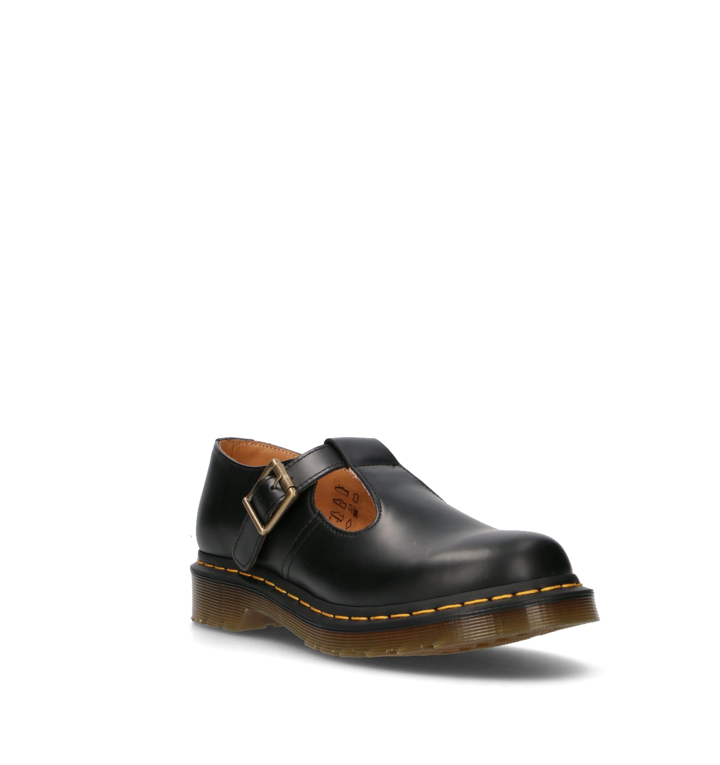 DR. MARTENS POLLEY Ballerina donna nera in pelle
