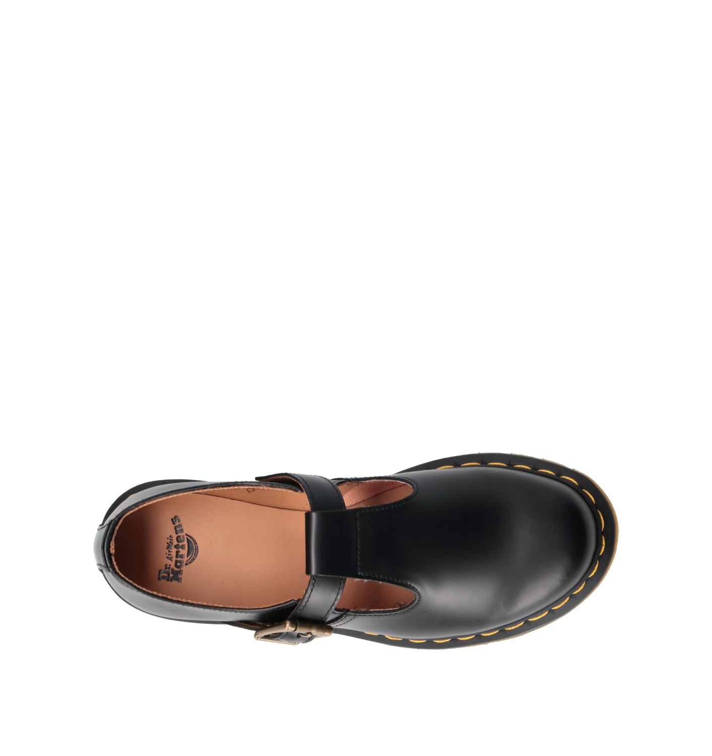 DR. MARTENS POLLEY Ballerina donna nera in pelle