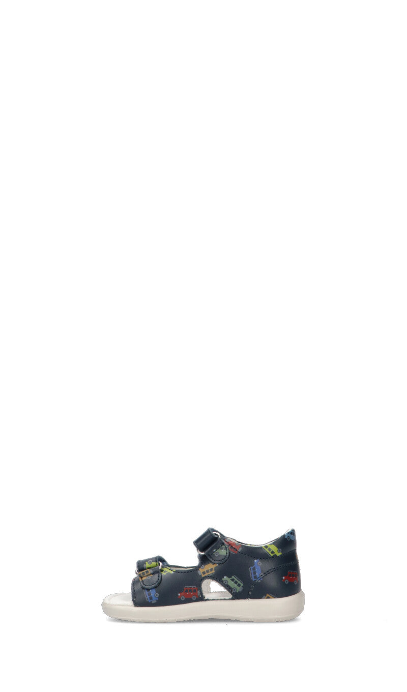FALCOTTO Sandalo bimbo blu in pelle