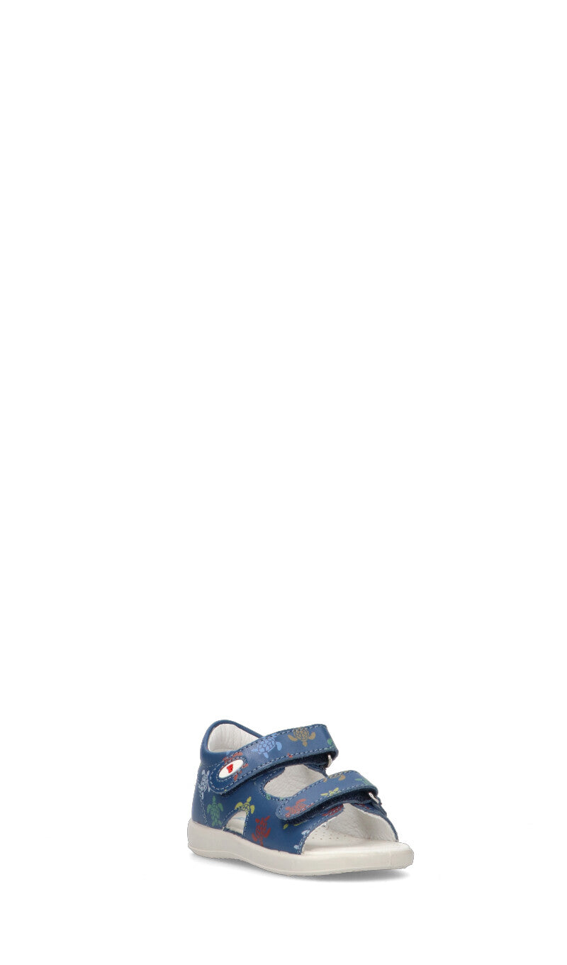FALCOTTO Sandalo bimbo blu in pelle