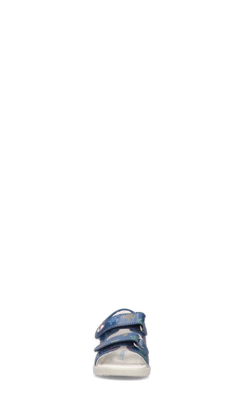 FALCOTTO Sandalo bimbo blu in pelle