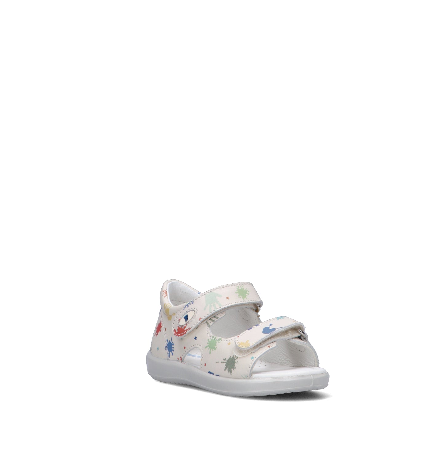 FALCOTTO Sandalo bimba panna in pelle