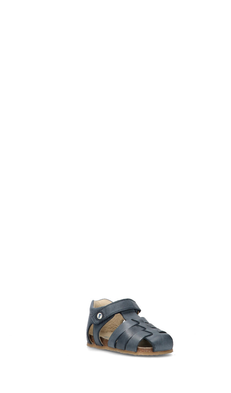FALCOTTO Sandalo bimbo blu in pelle