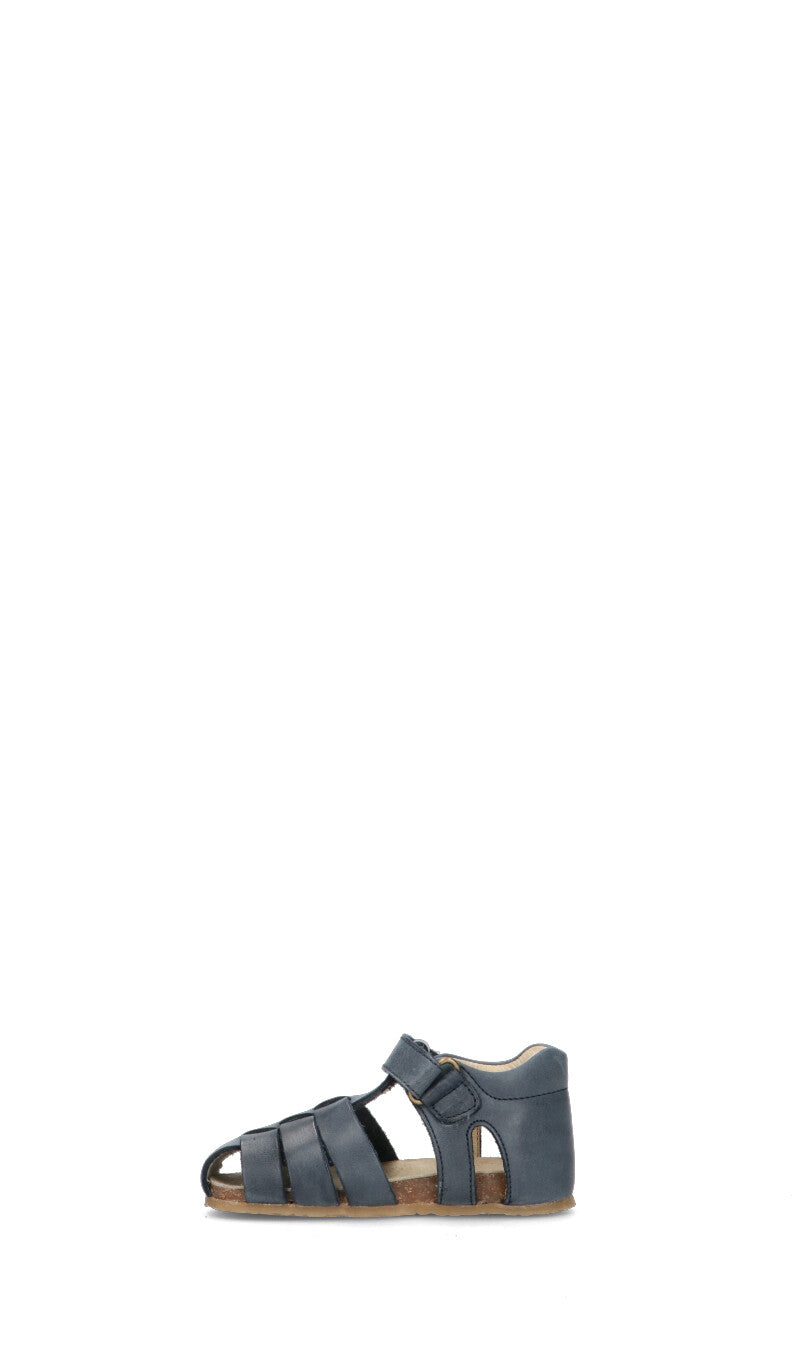 FALCOTTO Sandalo bimbo blu in pelle