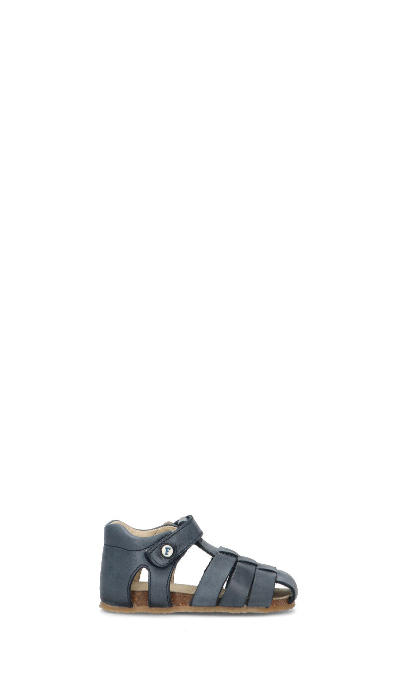 FALCOTTO Sandalo bimbo blu in pelle