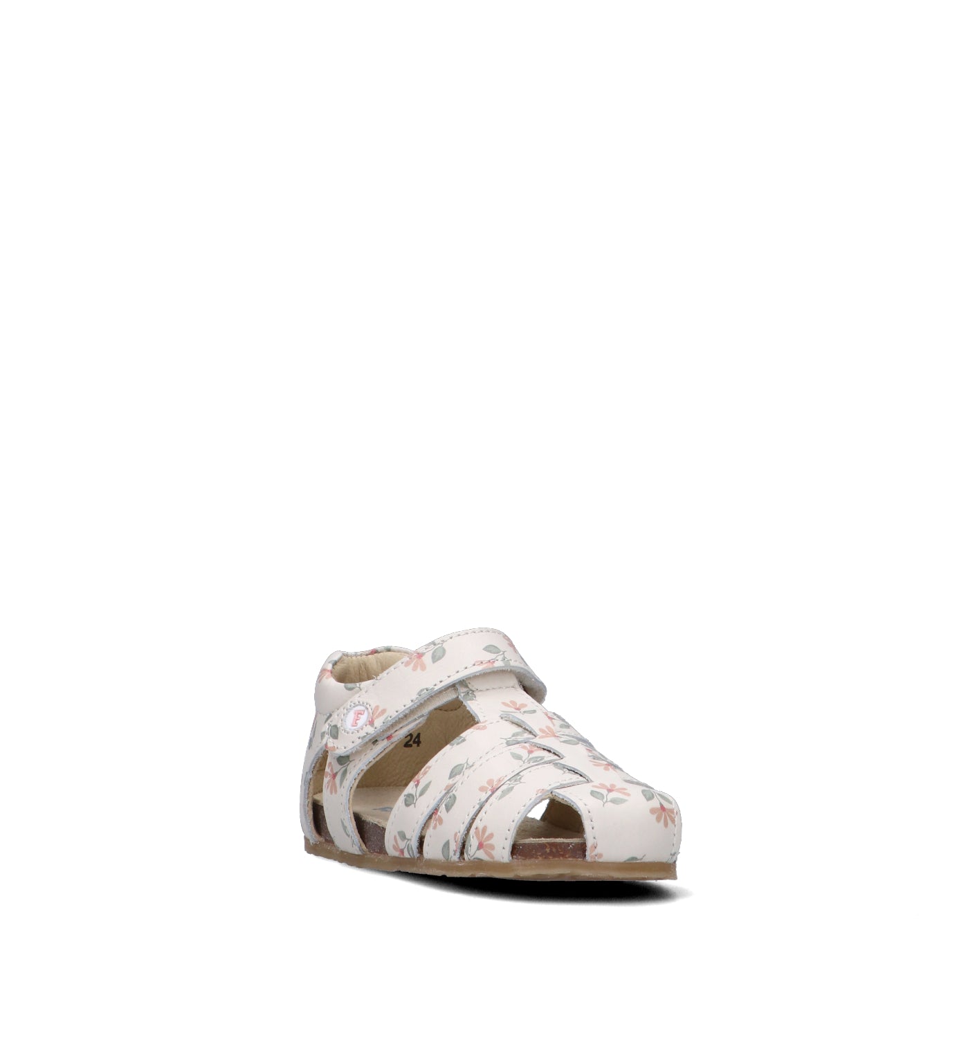 FALCOTTO Sandalo bimba panna in pelle