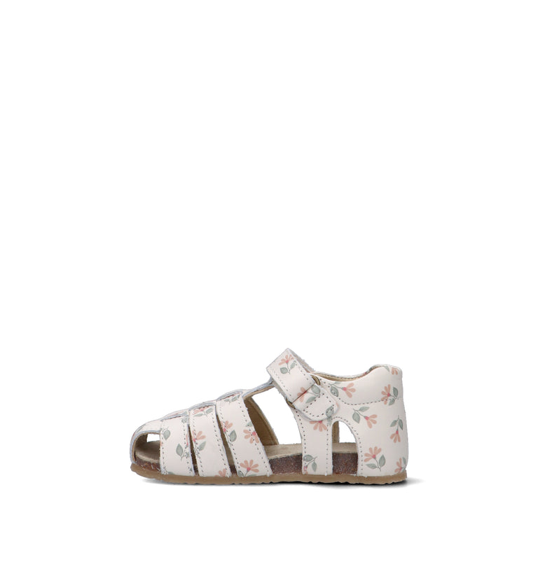 FALCOTTO Sandalo bimba panna in pelle