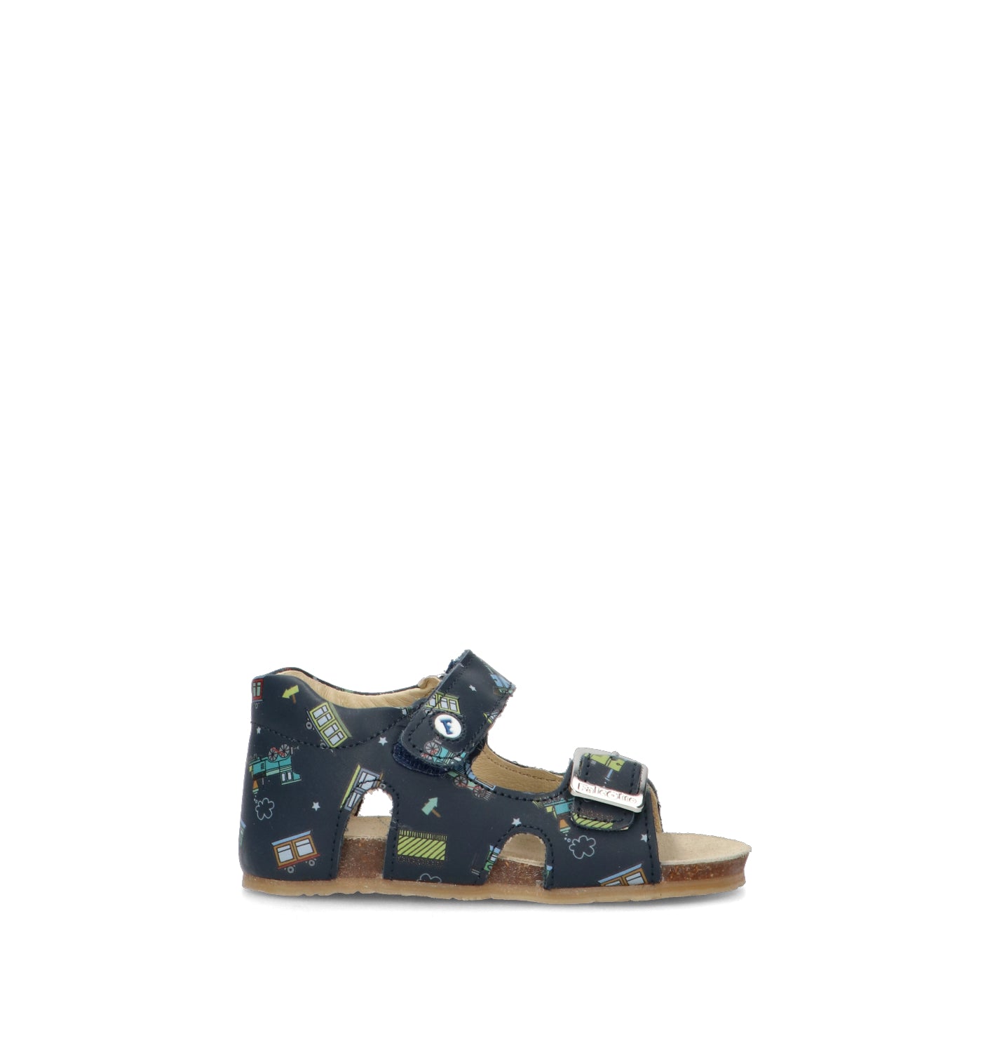 FALCOTTO Sandalo bimbo blu in pelle