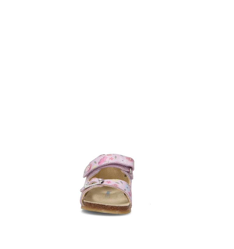 FALCOTTO Sandalo bimba rosa in pelle