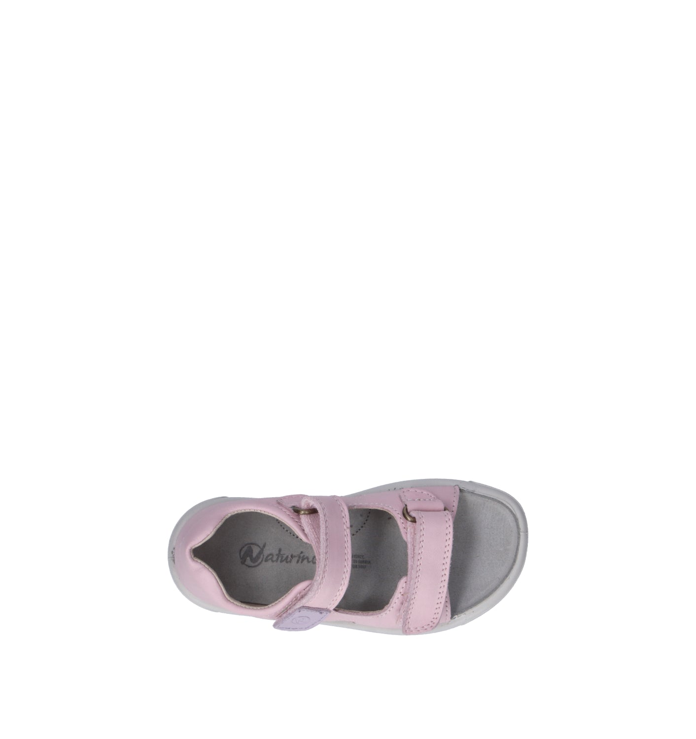 NATURINO Sandalo bimba rosa in pelle