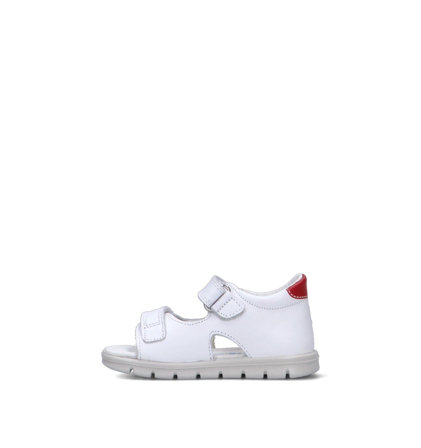 FALCOTTO Sandalo bimbo bianco in pelle