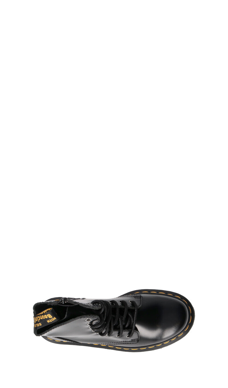 DR. MARTENS Anfibio donna nero in pelle